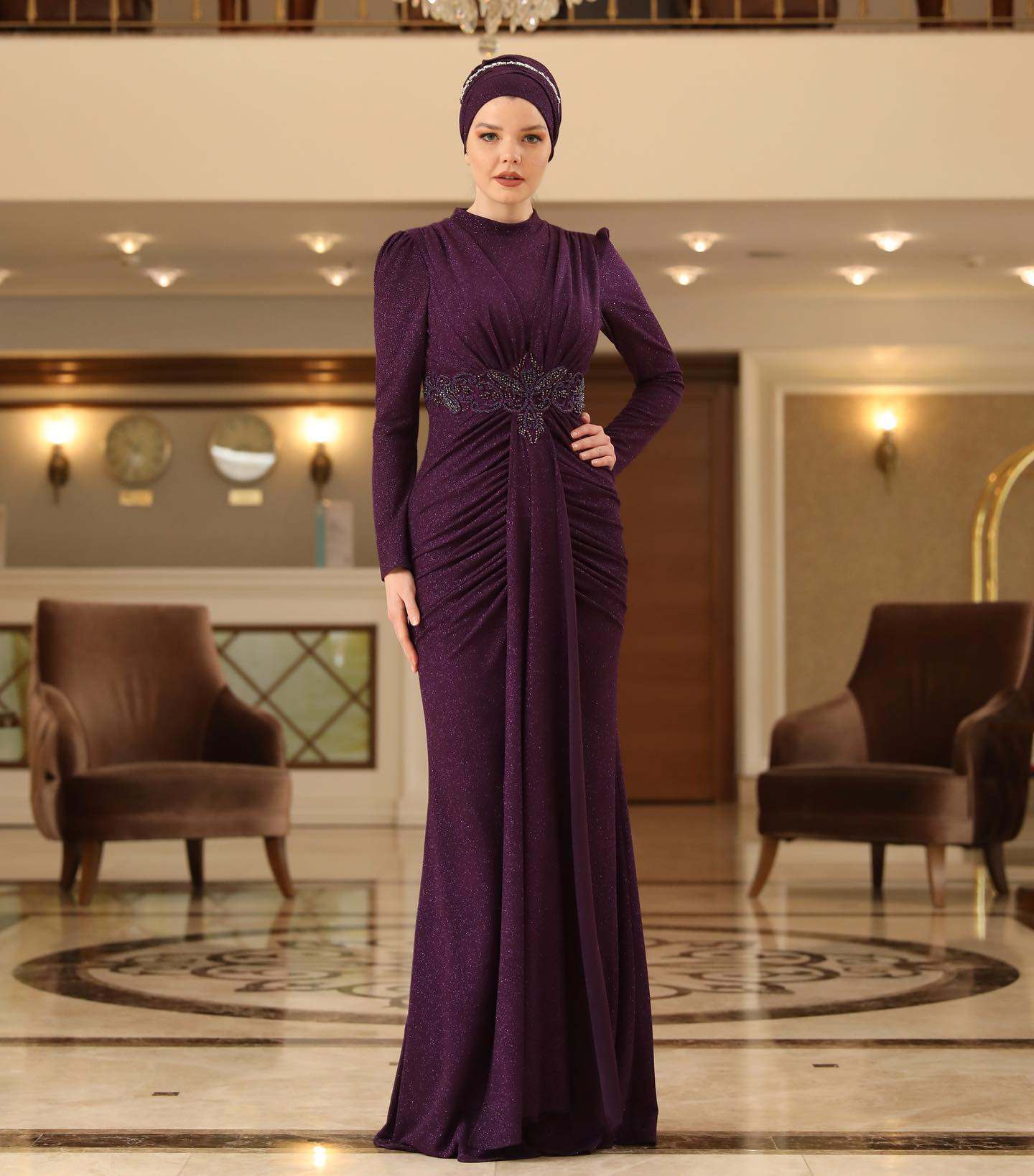 Premium Designer Luxurious Traditional Muslim Clothing India Abayas Crystal Handwork Silk Fabrics Anti-Wrinkle Prayer Occasion