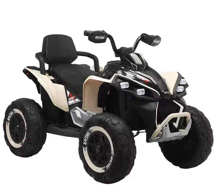 Children's Unisex 4-wheel Slide Car Kids Motors Gift Car with Light and Music Electric Ride on Car