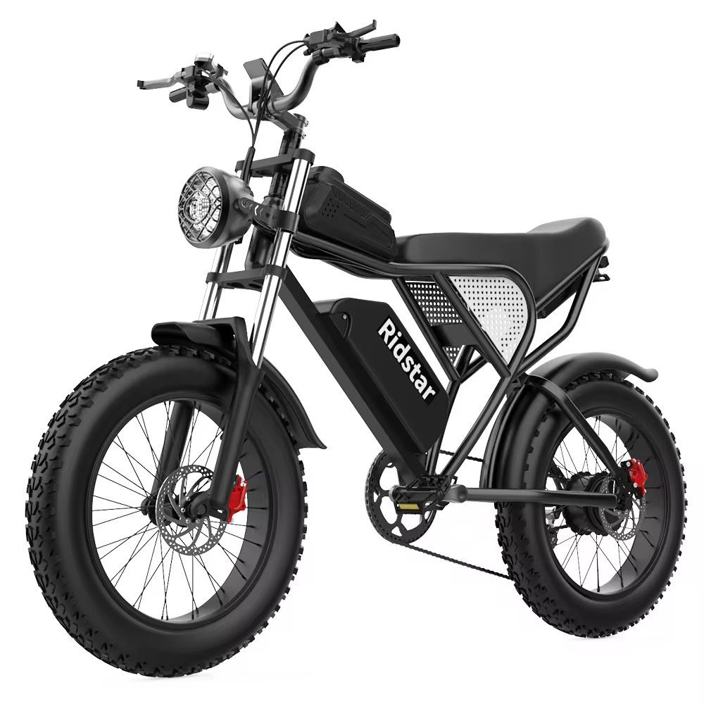 Wholesales Electric Mountain Bike RidstarS Q20 20 Inch Fat Tire 1500W 48V 20AH Electric Bike