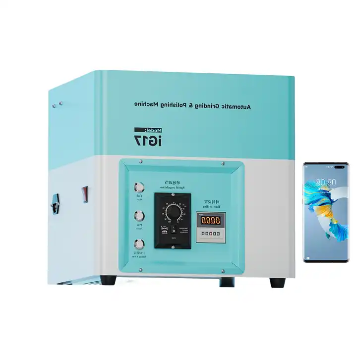 Mobile Phone Refurbishing LCD Screen Scratch Repair Removal Machine for IPhone 15  Samsung Glass Polishing