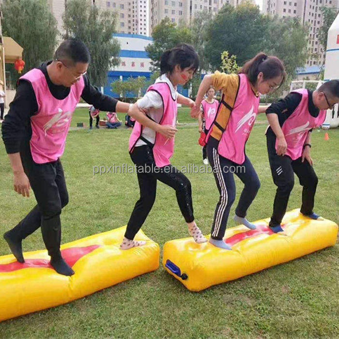 inflatable sail on the same tack team inflatable team building game Outdoor fun sport game for Adult And Kids