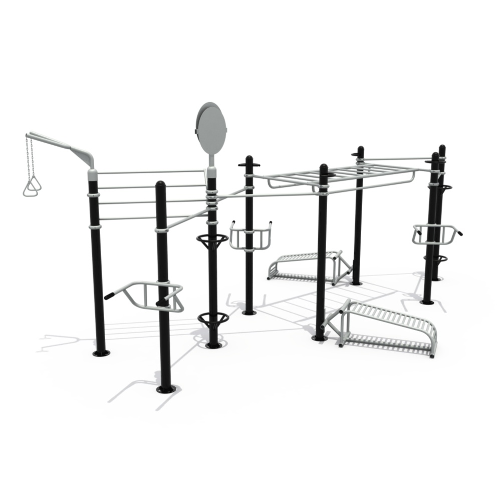Guangzhou Supplier Outdoor Fitness Equipment Multi Function Street Workout Body Building Outdoor Gym for Sale