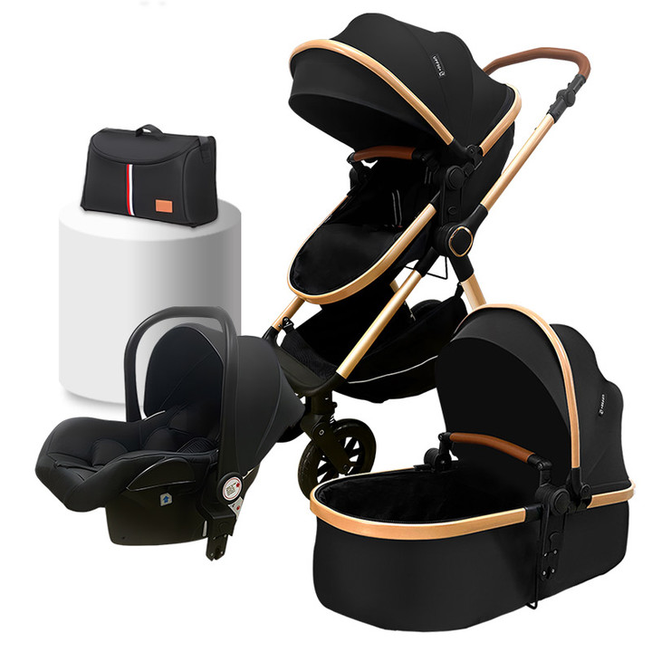 Wholesale Cheap Baby Stroller 3 in 1 Set Push Chair Luxury Baby Stroller 4 in 1 Buy Portable Foldable Stroller for Newborn