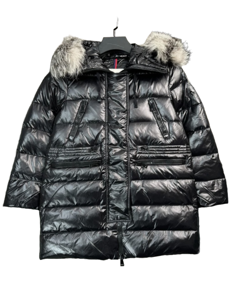 2024 Men's Casual Winter Cotton Hooded Puffer Down Coat Plus Size Zipper Closure Oversized Streetwear Jacket