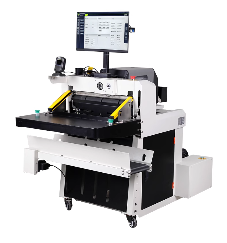 E-commerce Express Automatic Packing Machine for Black PE Bags Filling Daily Necessities Like Books Clothing Toys Hardware