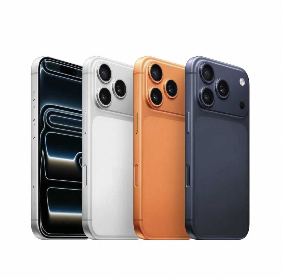 5G Phone17 Pro Max 256G Three Colors Orange Silver Blue Smartphone Original Mobile Phone