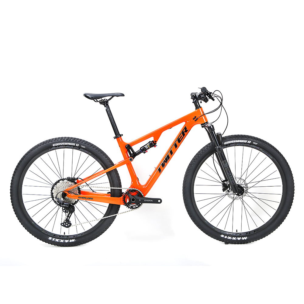 Cheap Carbon Fiber Double Suspension Mountain Bike Deore 12S Men's Downhill Full Suspension Bicycle 29 Inch for Sale