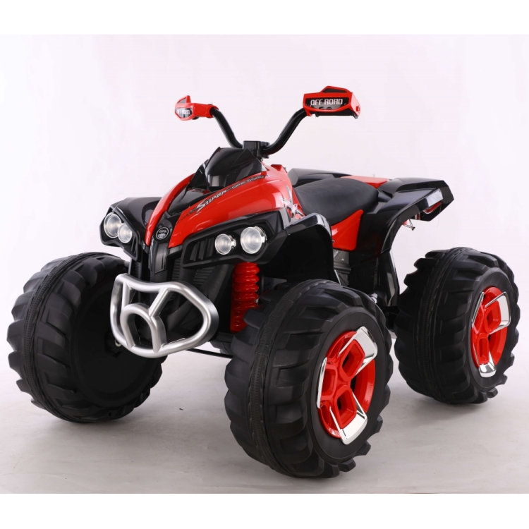 Off-Road Four-Wheel Vehicle Children's Electric Motorcycle Battery Stroller for Children Aged 2 to 5 Years Old