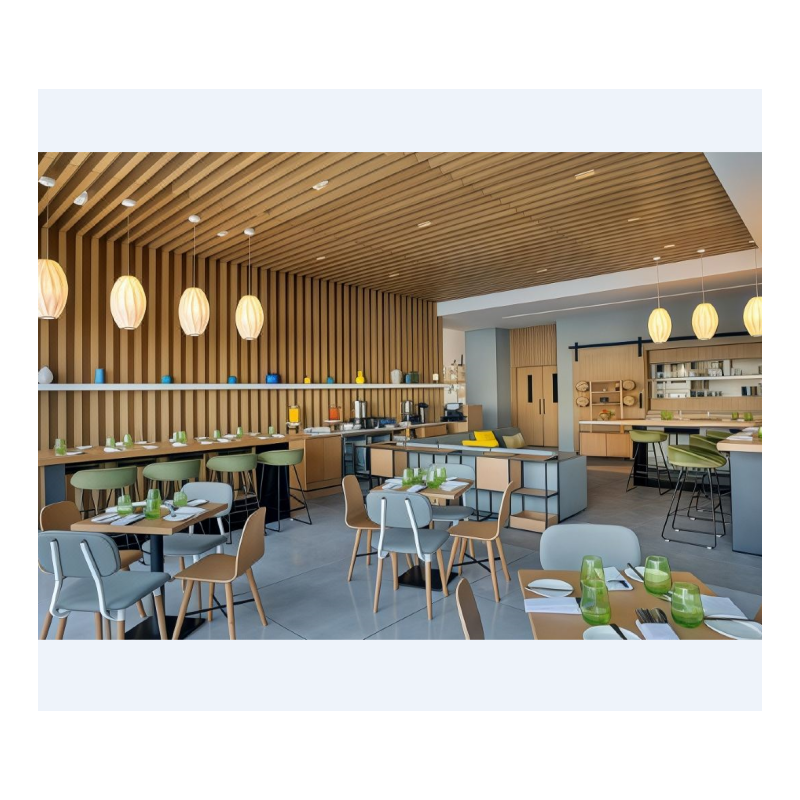 Foshan Modern Style Solid Wood Hotel Furniture Set Beach Hotel Tables and Chairs for Dining for Homes