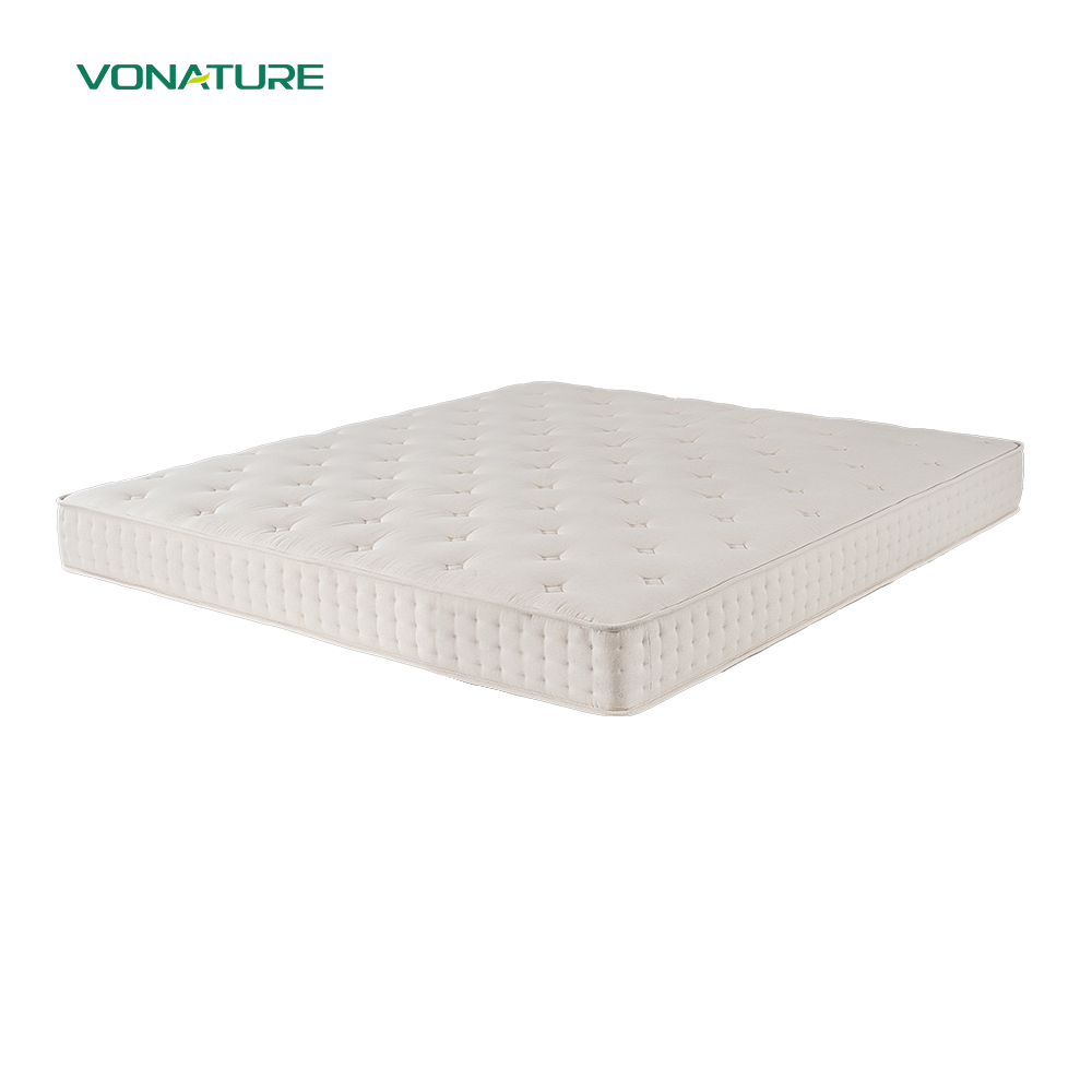 High Quality Extra Thick Master Mattress -  Large Double 200*180 Size with 20cm Thickness, BioPreferred Hybrid Core with USAD