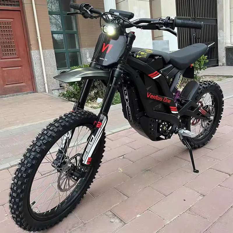 2025 New VTB Ventus One 28Kw Electric Road Bikes 72V 50Ah 130Km/h Powerful Electric Pit Bike Dirt Bikes for Adult