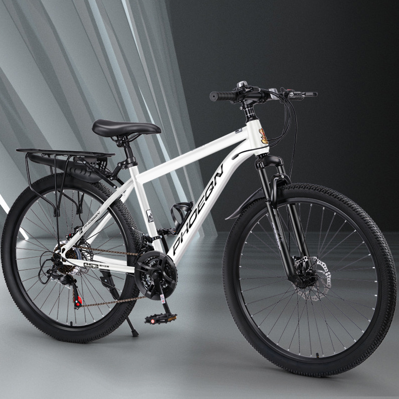 27.5 Mountain Bike Steel Suspension MTB Adult Off-Road Bicycle Fork 21s Disc Brake Cycle for Man