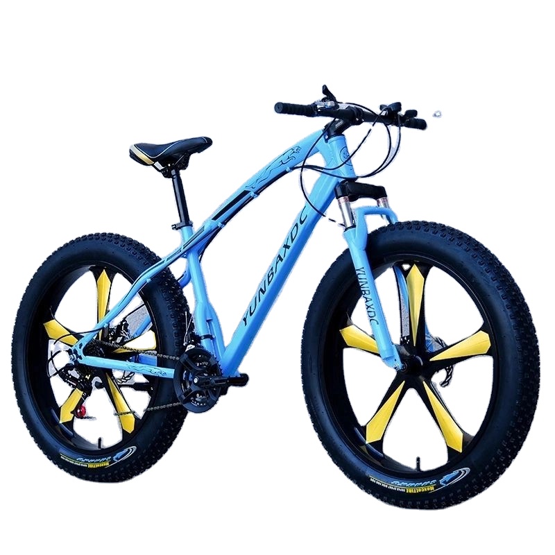 China Factory 24 Speed 26/27.5/29 Inch Fat Bicycle Big Tire Mountain Bike Adult