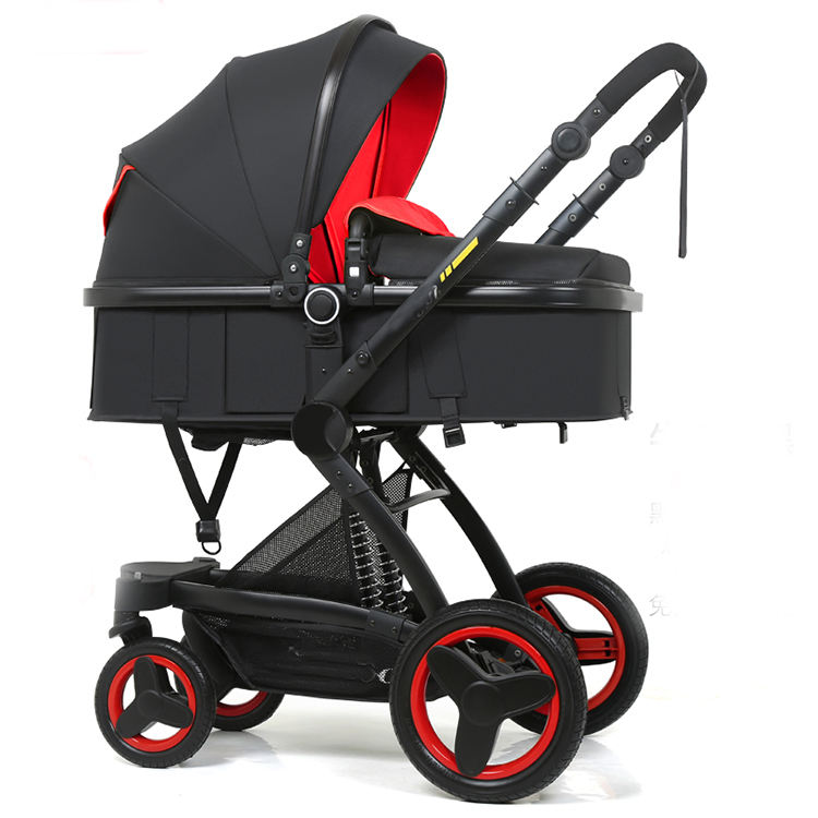 Luxury Babi Strollers Cars Bebe Prams Walker Pushchair Pousette Carrito Bebe Carriage with Car Seat 3 in 1 Set Manufacture