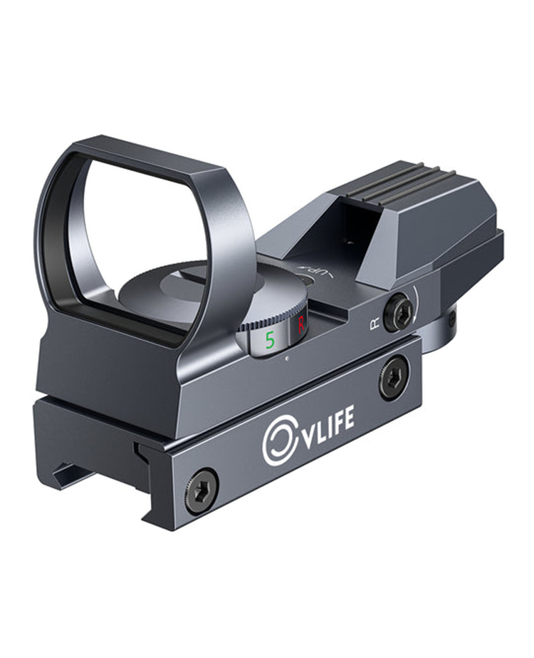 CVLIFE Best Seller Red Dot Scopes & Accessories with Red Green Illumination and Four Reticle Types