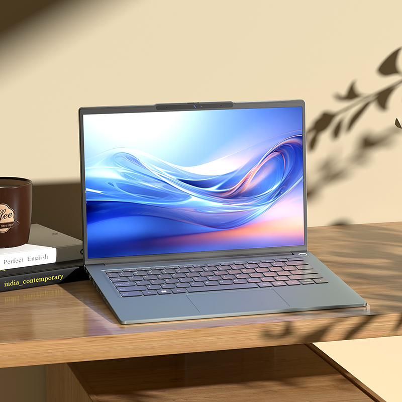 Portable 14 Inch R7 8845HS Processor 128GB DDR5 RAM 8TB NVME SSD 144Hz 2.5K Laptop Personal Computer Large Capacity