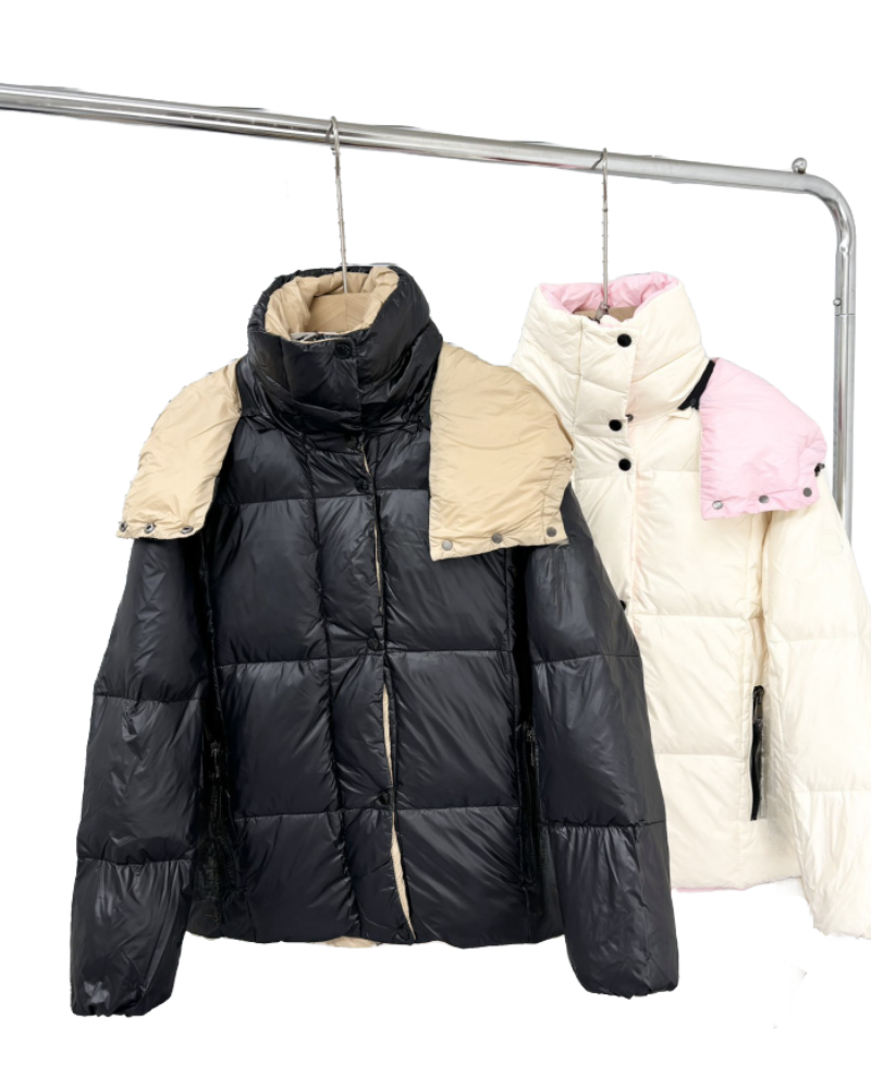 Down Men's Bright Face Trend Men's Jackets Short Thick Winter Bomber Shiny Puffer Jackets for Men