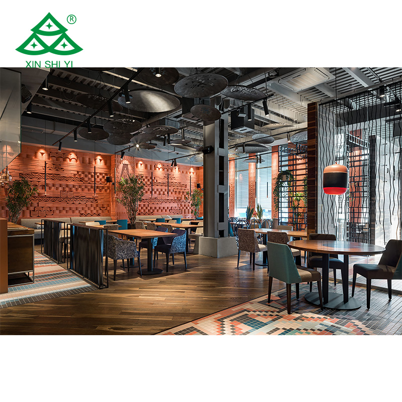 Italy Style Restaurant Furniture Fast Food Table and Chair/coffee Shop Dining Sets