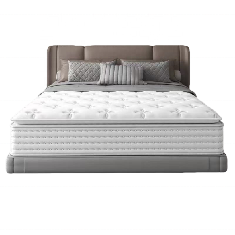 Customized Luxury Bedroom Mattress20~30cmthickenComfortable Massage with Anti-allergy PropertiesHotel Latex Memory Foam Mattress