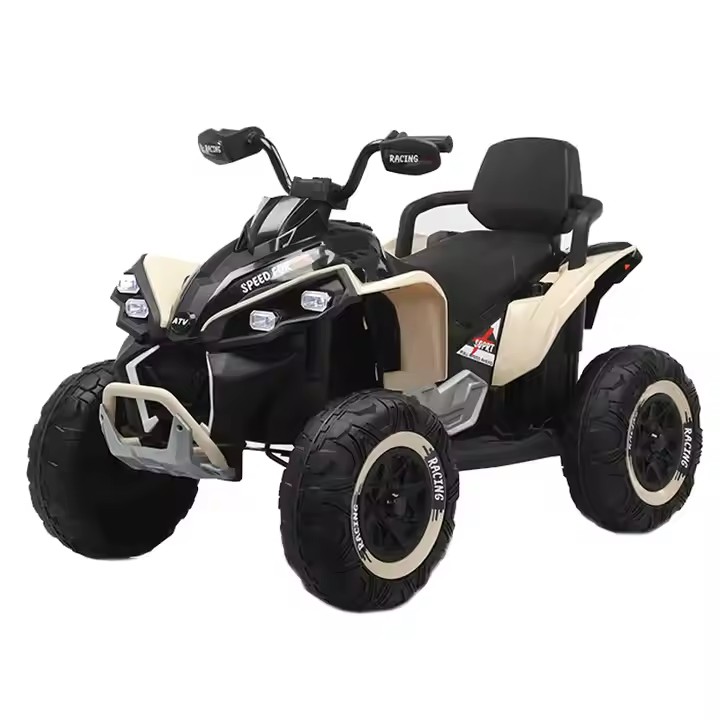 New Kids Electric Ride on Car 12v ATV 4x4 with 2 Seater Large Space Children Electric Car Ride on Toys Child Baby ATV Car