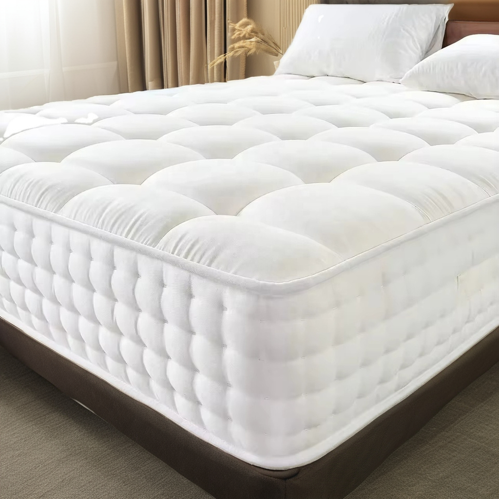 Modern Hot Pocket Spring Memory Foam Compression Mattress Rolled Transportation Hypo-allergenic Mattresses