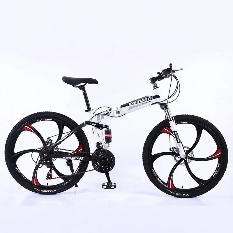 Factory Price 21 Speed Foldable Bicicleta Men Mountain Bikes BMX Folding Cycle 24 26  Inch Adult  Carbon Road