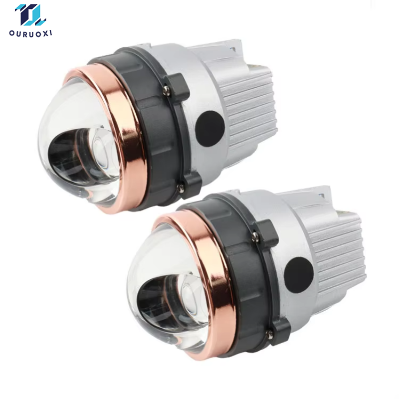 Customization 3 Color 3 Inch Led Fog/driving Lights Fog Lamps Led Projector Fog Lights for Car