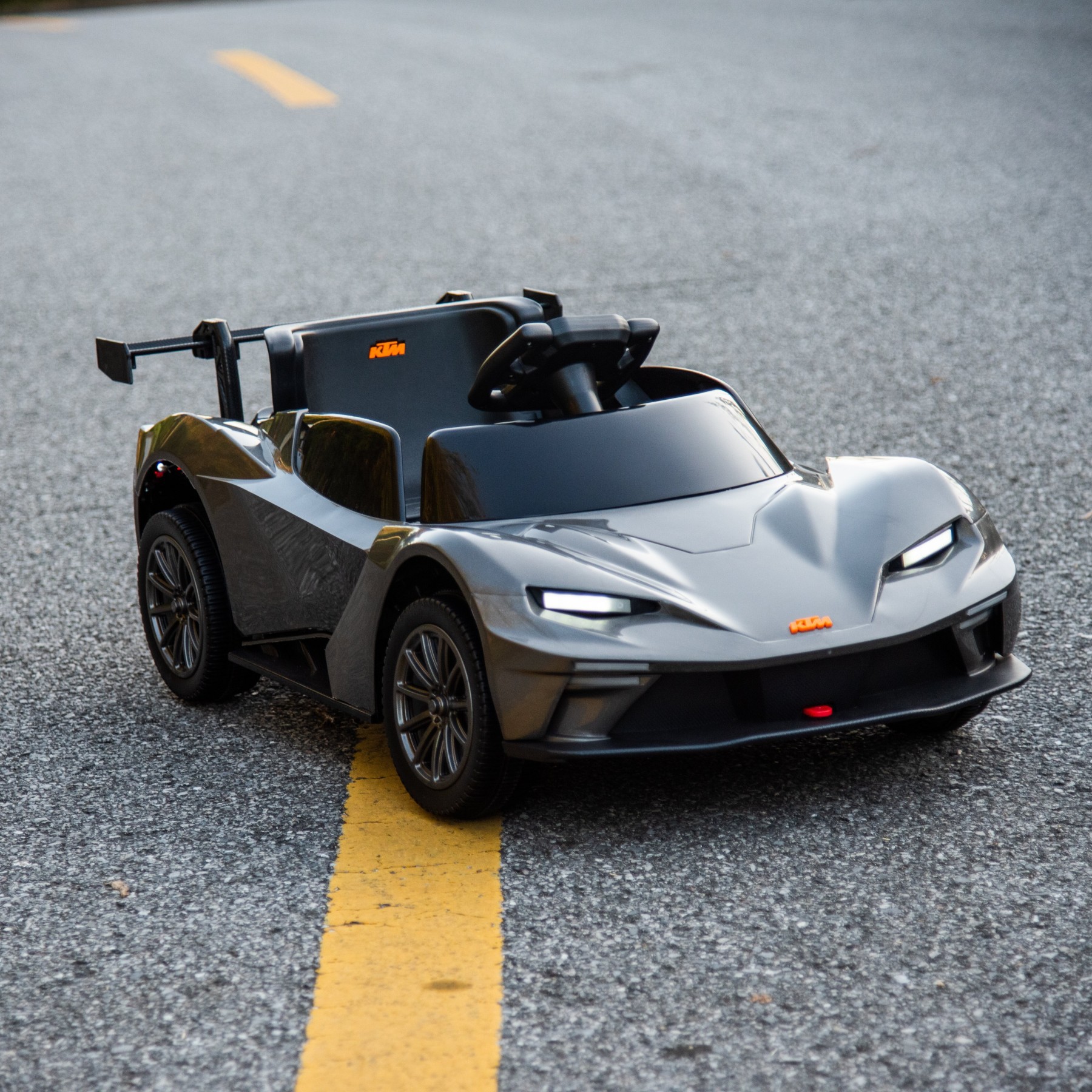 Licensed KTM Kids Super Car Children Toy Unisex Baby Vehicle Electric Remote Control Kids 12V Battery Four-wheel Ride on Car