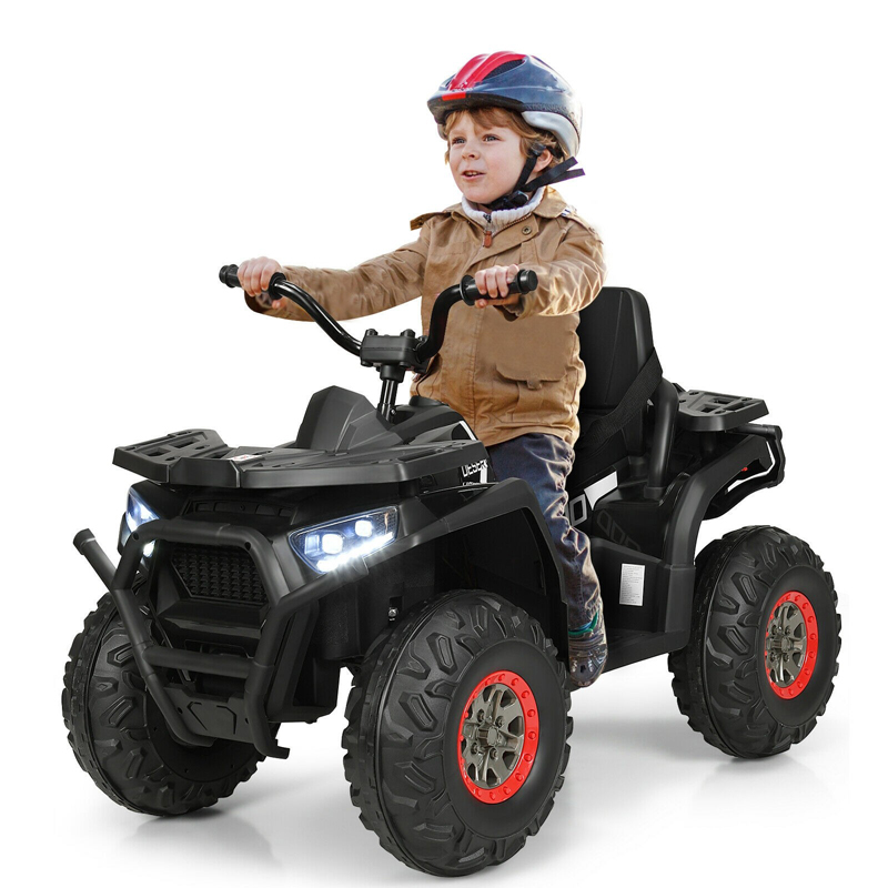 12 V Kids Electric 4 Wheeler ATV Quad with MP3 and LED Lights