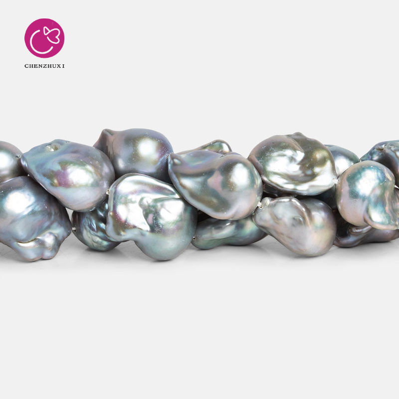 Popular High Quality Fresh Water Baroque Pearl Natural Irregular Gemstone Loose Strand Pearl Beads for Handmade Jewelry Making