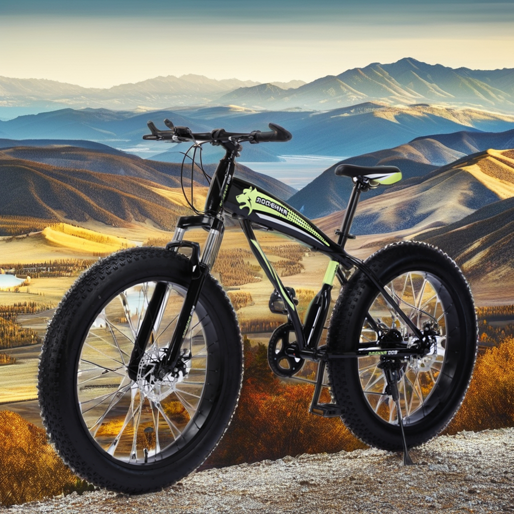 26-Inch Carbon Steel Full-Suspension Mountain Bike High Trail Cross-Country Disc 21 Speed Hydraulic Fat Tire Snow Bike 26-Inch