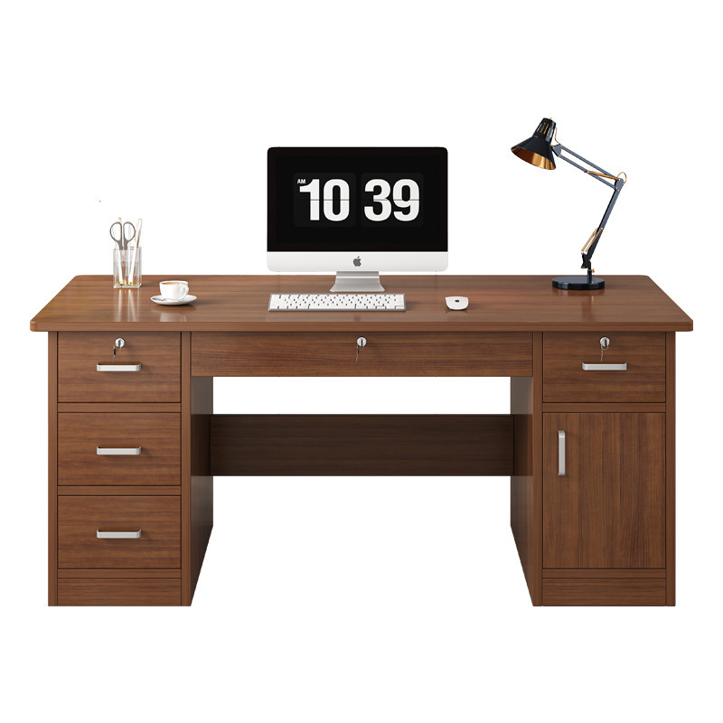 Computer Modular Commercial Home Office Furniture Modern Executive Manager Office Desk Learning Wooden Work Table With Drawers