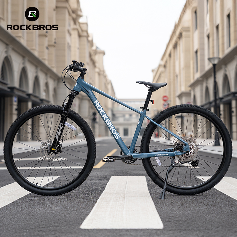 ROCKBROS Customized 10 Speed Men's Women's Fitness Road Mountain Bike 29 Inch Aluminum Disc Hydraulic Small Portable Variable