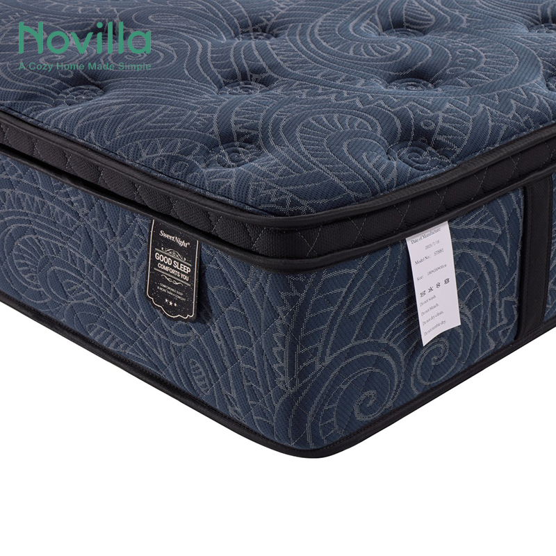 Double King Super Size Mattress Best Sellers Product with Latex High Quality Mattresses 9.8 Inch Mattress