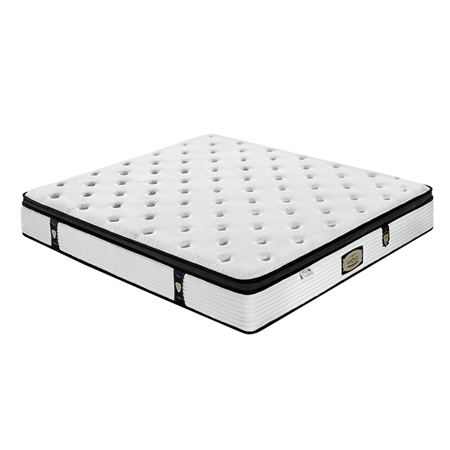High Quality King Size Luxury Pocket Spring Memory Foam Bed Mattress for Sleeping