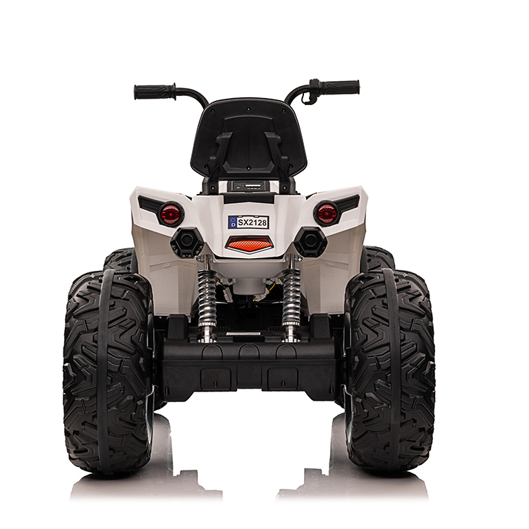 Electric Ride-on ATV Quad Bike for Kids for 2-4 Years with Battery Power Plastic Toy Car for 5-7 Years