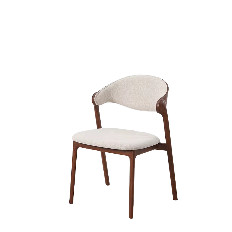 Modern Restaurants Use Wooden Dining Chairs Without Armrests