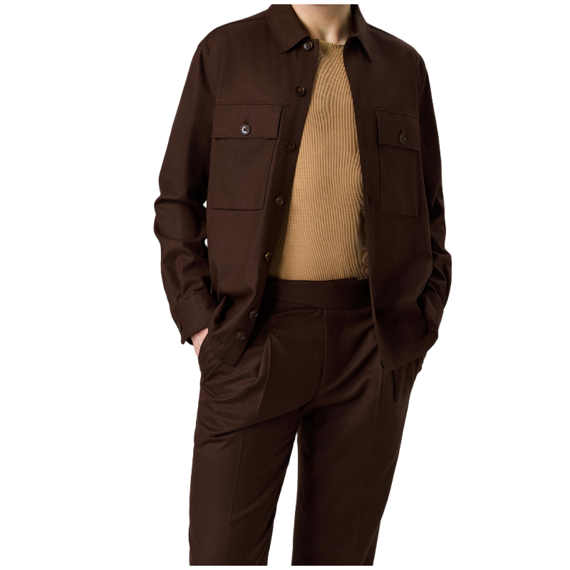 Jacket Manufacturers Classic Design Vintage Brown Outerwear Custom  Bomber Jacket for   Fashion Casual Turn-down Men's Jackets