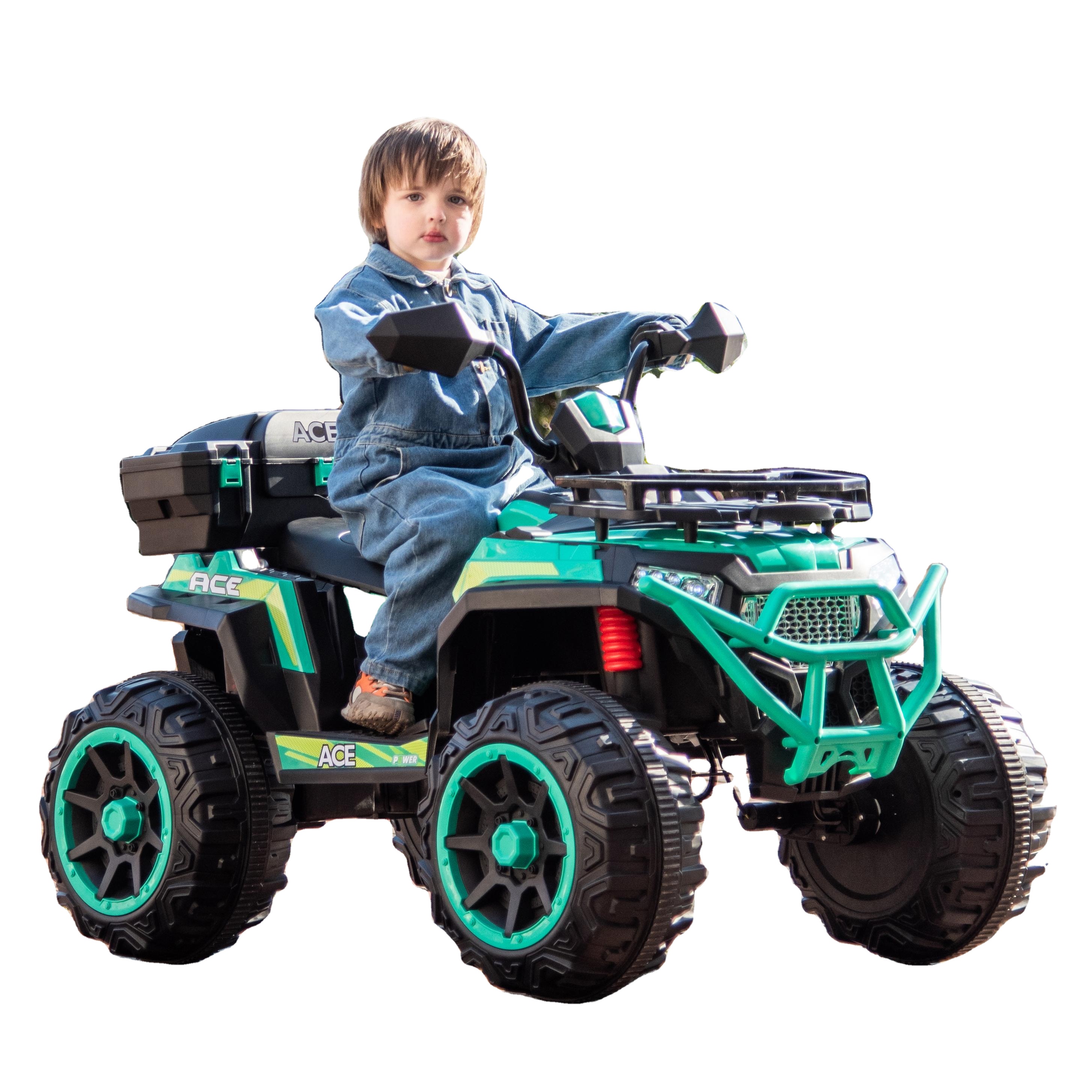Kid Atv Self-driving Children's Toy Car Kids 12v Utv 4x4 Two Seat Battery Powered Car for Kids