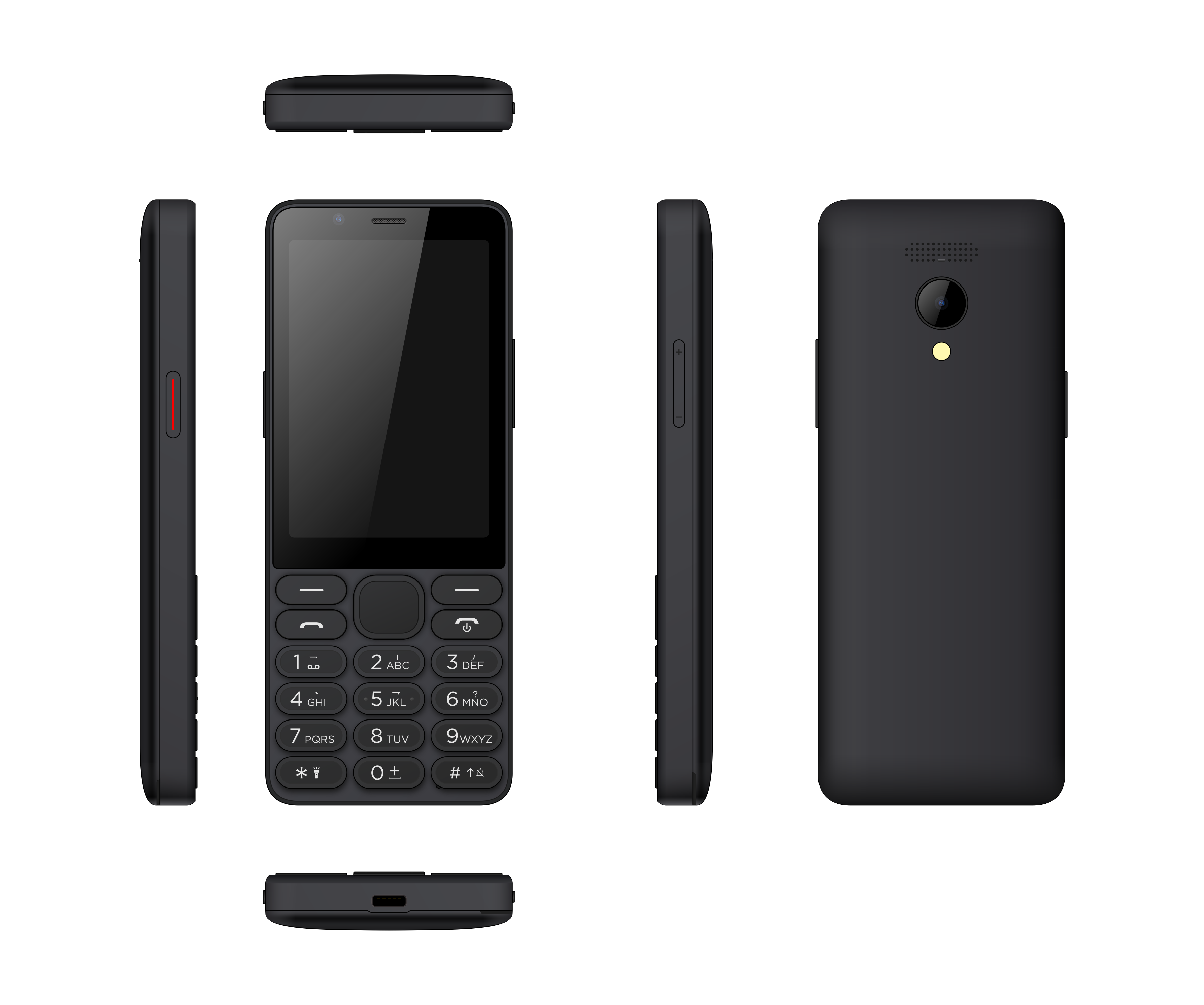 TS305 5G Rugged Business Phone with Physical Keypad Supports Global 5G Bands