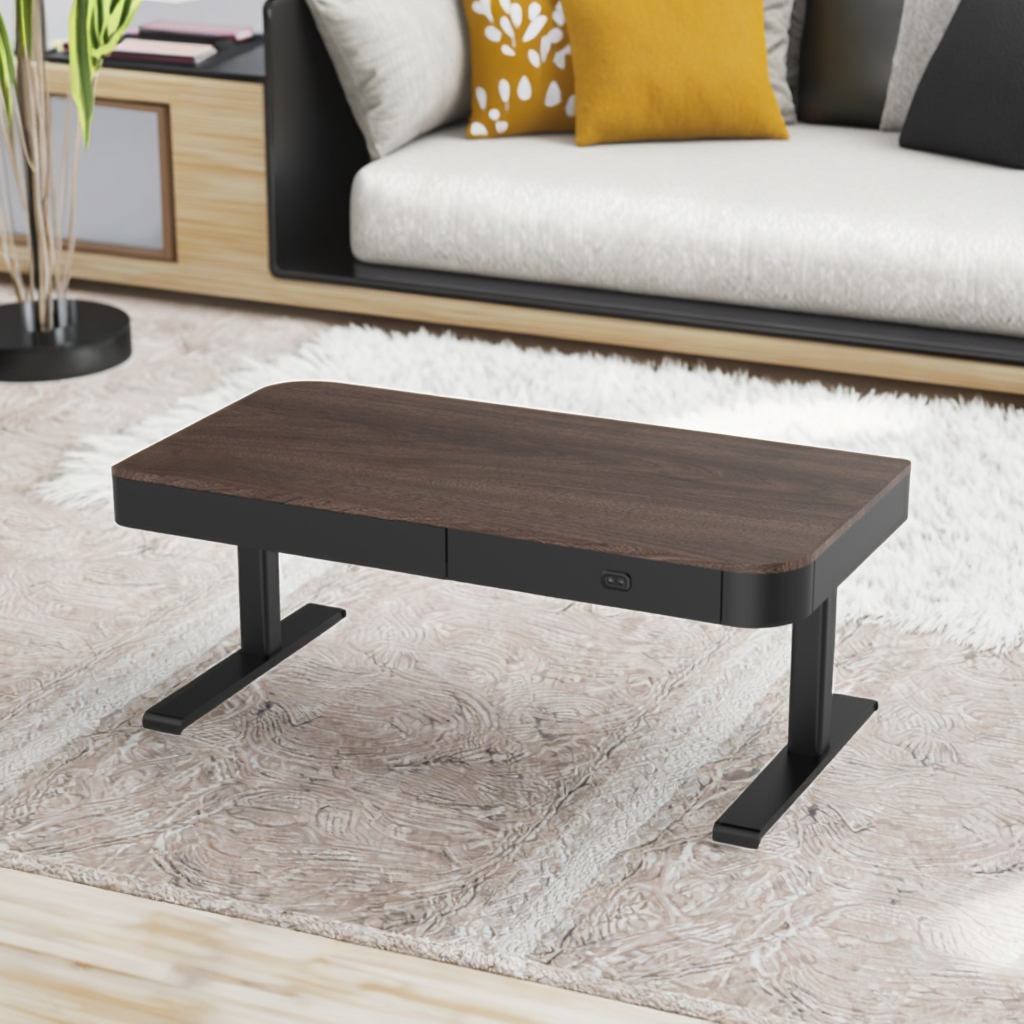 JIECANG OEM Standing Desk Coffee Adjustable Table Tea Table for Home Coffee Shop