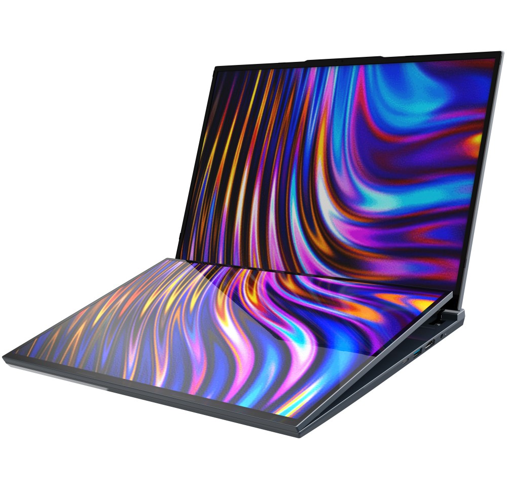 Factory Price Dual 16" Touch Screen Laptop 64GB RAM + 1TB ROM 12th Gen Intel Core I7 IPS Metal Notebook English Windows 11