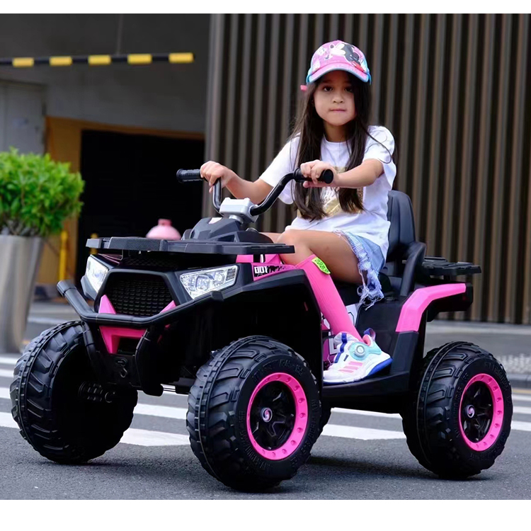 Wholesale New Kids Electric Quad Bike Atv with Four-wheels Motor to Drive Kids Electric Quad Bike Atv