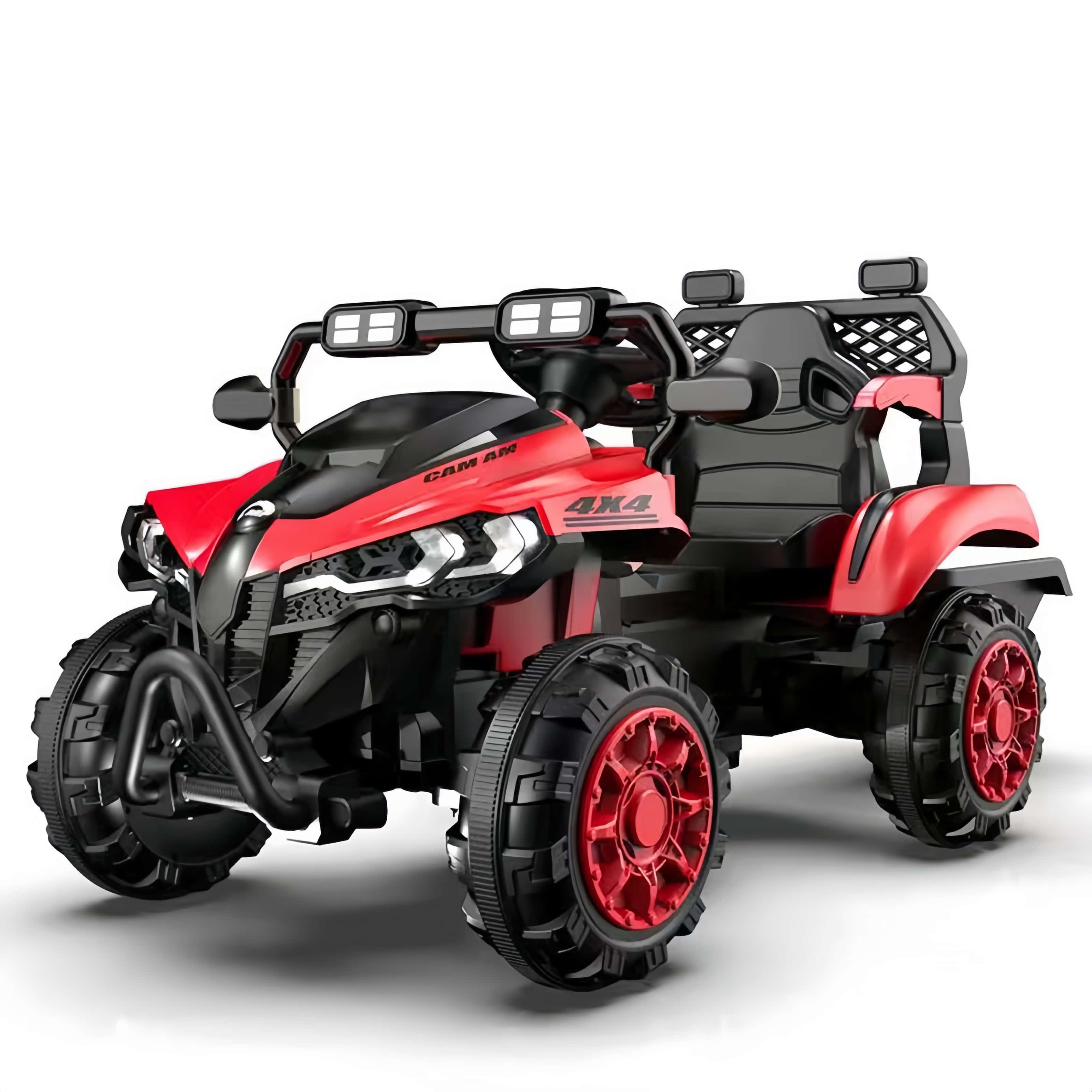 New Children's Electric Super Large Car Four-wheel Off-road Four-wheel Drive Can Sit Adult Baby Electric Stroller