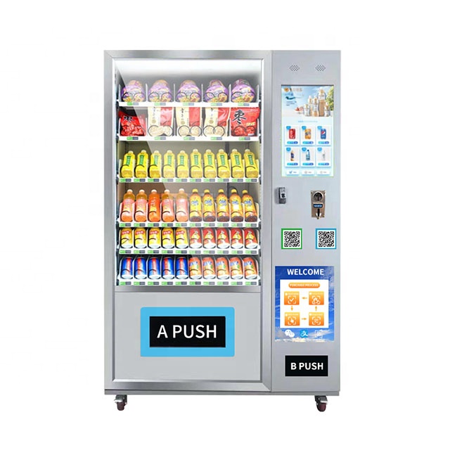 Vending Machine for Drinks Snacks All Kinds of Daily Necessities 21.5 Inches Touch Screen 24 Hours Self-Service Vending Machine
