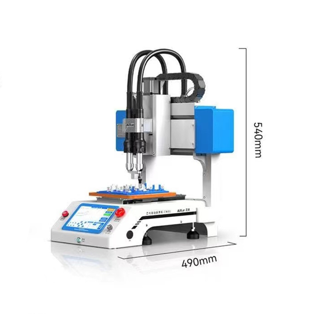 JC CM01 Auto Chip Desoldering Machine Dual Plug Hot Air Guns Single/Dual Mode BGA Chip Repair Moilbe Phone Repair Tool