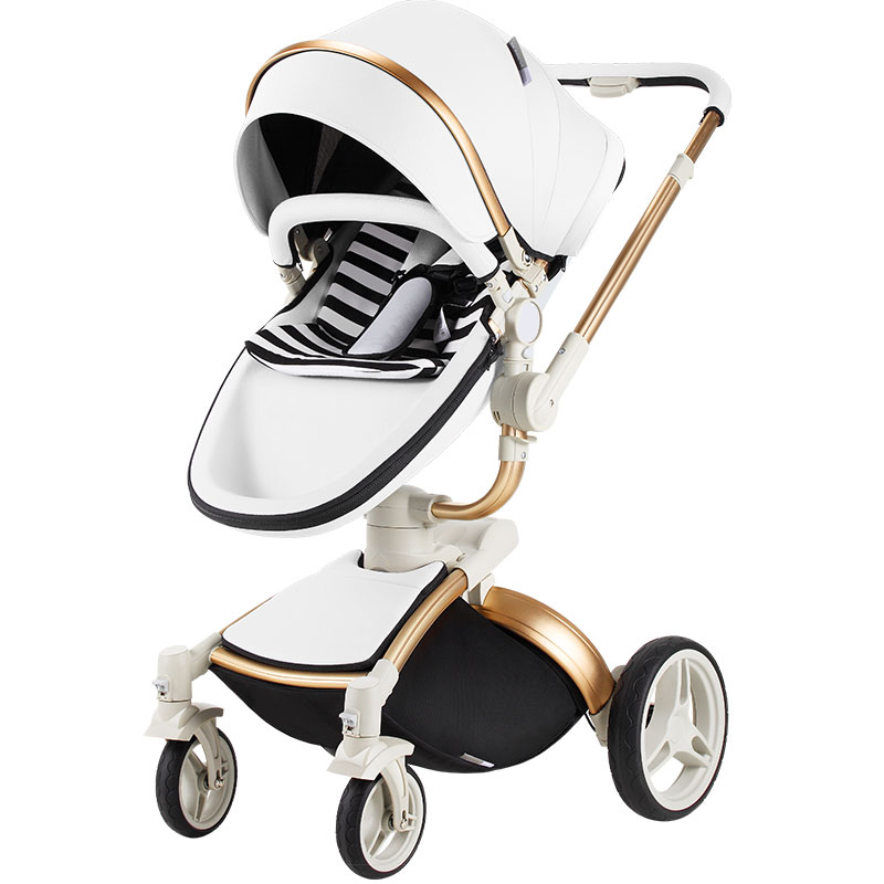 Factory Directly Wholesale High Landscape Stroller Dearest Diamond 2 in 1 Egg Style Baby Stroller