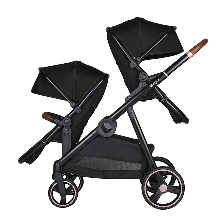 Factory Price Twins Baby Strollers Tandem Double Pushchair