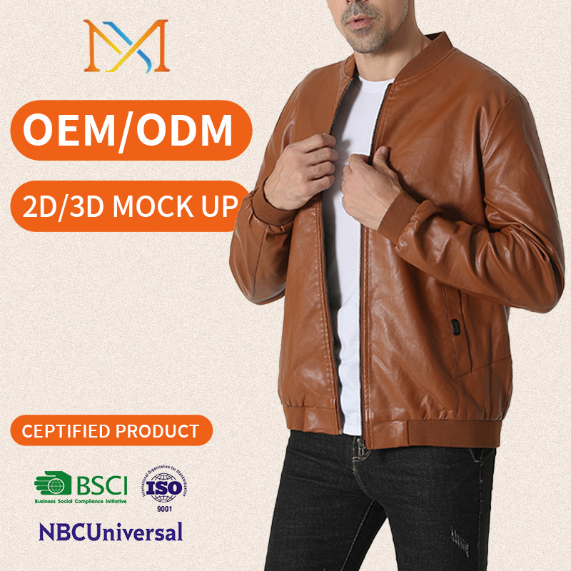 Plus Size Men's Polyester Fiber (polyester) Flight Jacket