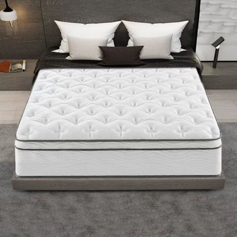 Super Soft Star Hotel Direct Supply Memory Cotton Mattress Thickened Independent Spring Latex Mat for Bedroom